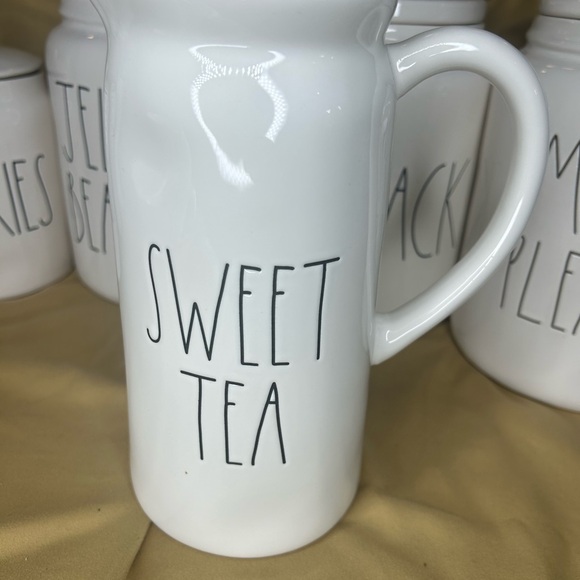 Rae Dunn Canister Set 6 Pieces - Picture 4 of 9